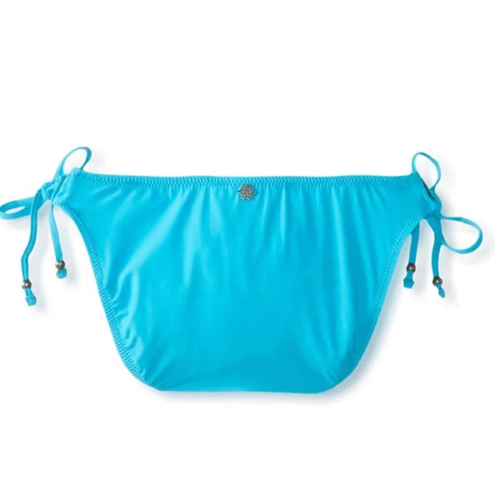 Nanette‎ Lepore Zahia Vamp Tie Swim Bottom Studs M